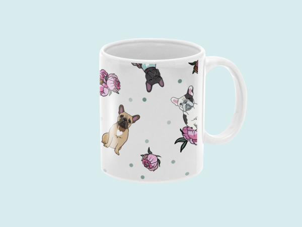 Kubek z buldogami