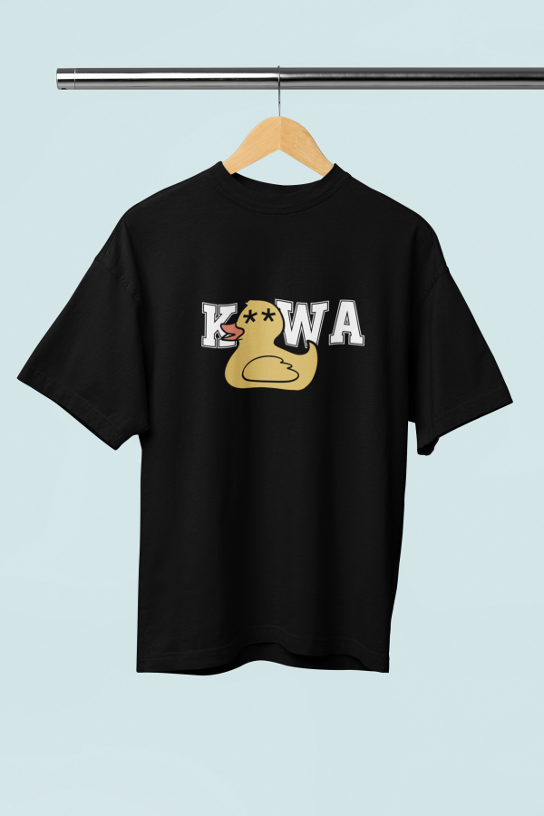 T- shirt kaczka (kolor czarny)