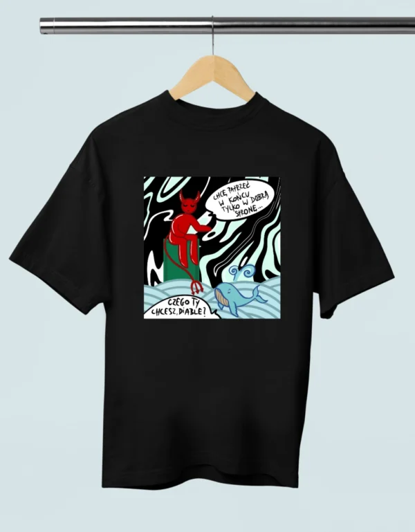 Koszulka diable czarna