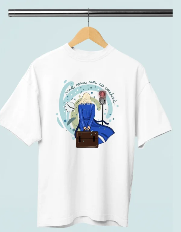 Koszulka deszcz biała